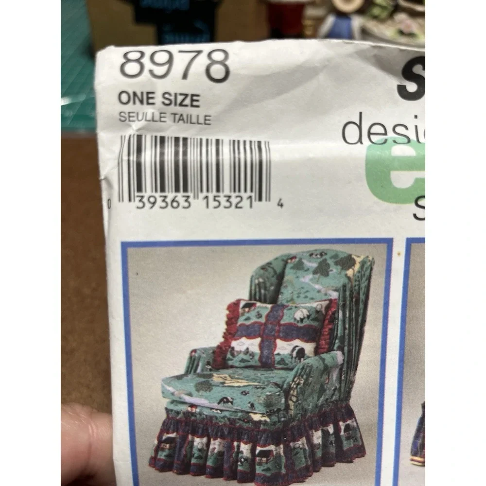 Simplicity 8978 Sewing Pattern Slipcovers